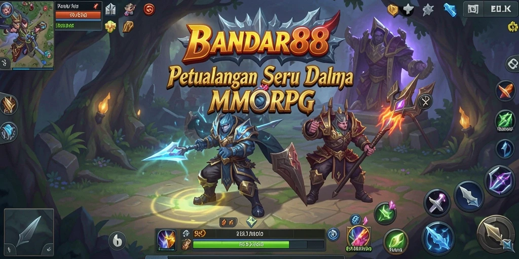 Gameplay BANDAR88 yang mendebarkan dalam dunia MMORPG.