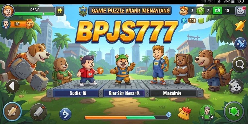 Gameplay BPJS777 yang seru dan menantang untuk dipecahkan.