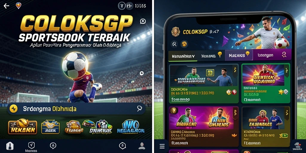 Tampilan gameplay COLOKSGP dengan fitur taruhan olahraga yang menarik.
