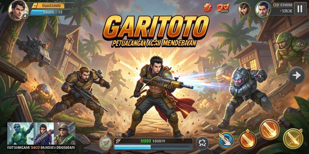 Tampilan menarik dari gameplay GARITOTO yang seru.