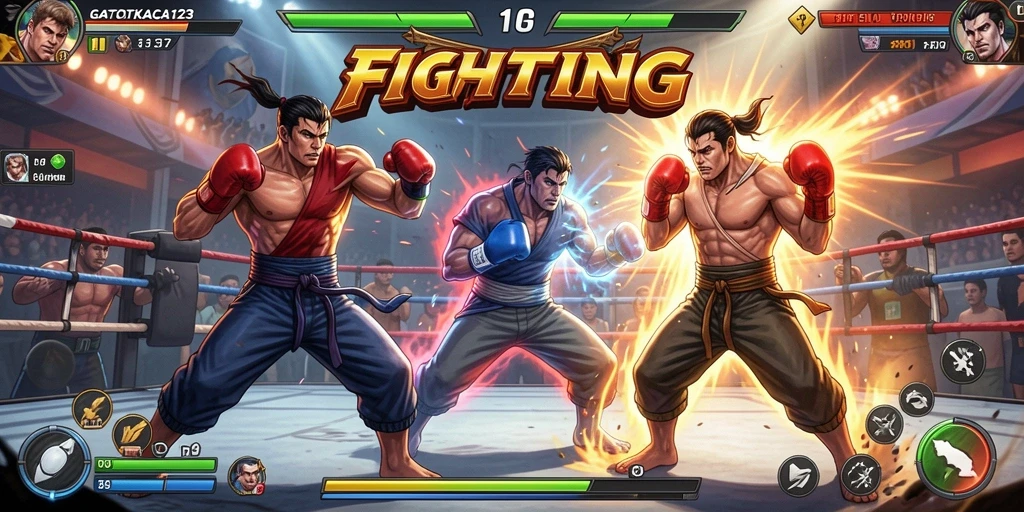 Gameplay mendebarkan di GATOTKACA123 dengan aksi pertarungan seru.