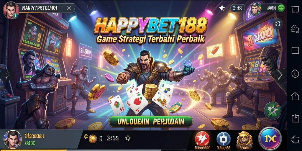 Tampilan menarik dari gameplay <strong>HAPPYBET188</strong> yang menunjukkan strategi taruhan.
