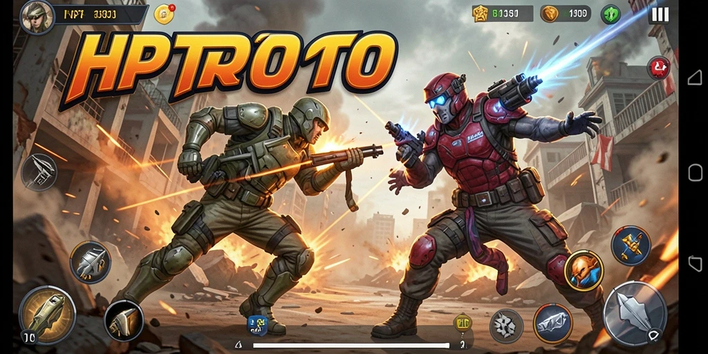 Screenshot gameplay HPTOTO yang penuh aksi dan seru.
