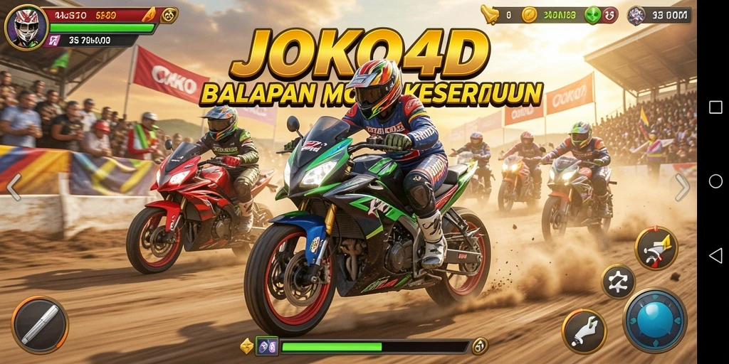 Tampilan gameplay JOKO4D yang seru dan menantang.