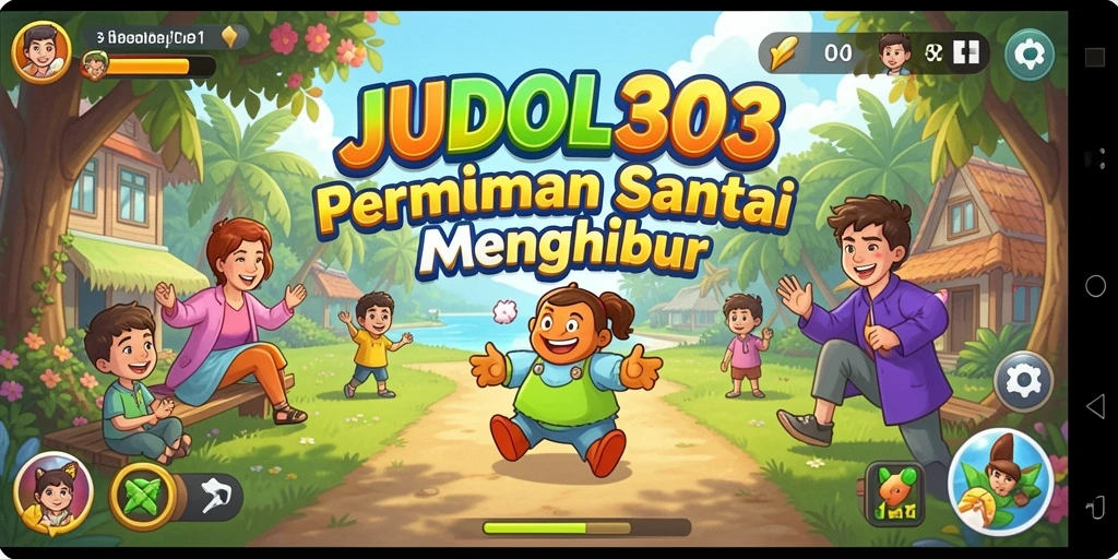 Tampilan gameplay JUDOL303 yang menyenangkan dan santai.