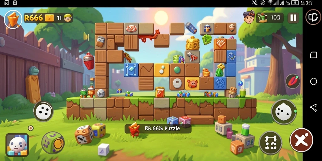 Tampilan gameplay <strong>RR666</strong> yang menarik dan menantang dengan berbagai puzzle.