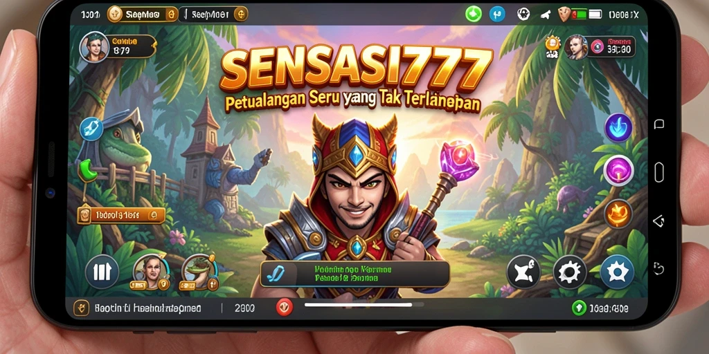 Gameplay SENSASI777 dengan grafik dan tantangan yang menawan.