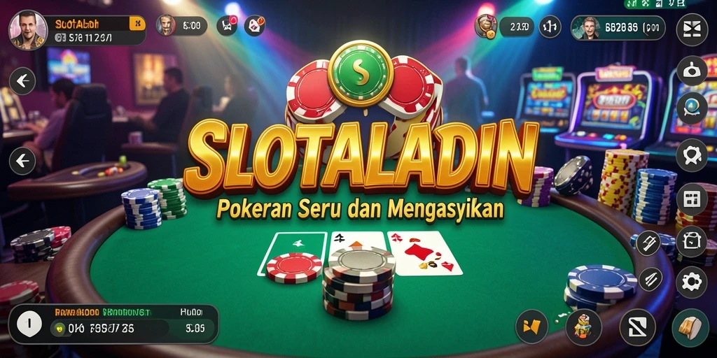 SLOTALADIN menampilkan gameplay Poker yang mendebarkan dan interaktif.